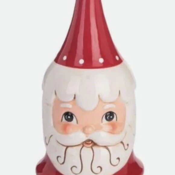 New Johanna Parker Santa Bell 4.00" L x 4.00" W x 7.75" H - Picture 1 of 1